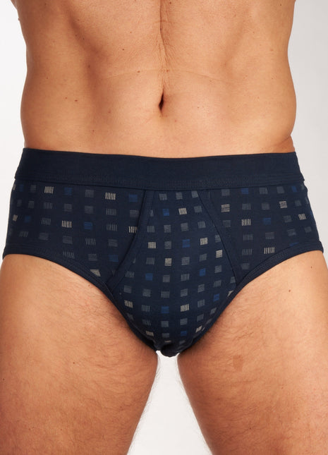 Schiesser slip 2 pack essentials sports briefs navy blue heren 225167-815 Schiesser slip lot de 2 essentials sports briefs navy blue hommes