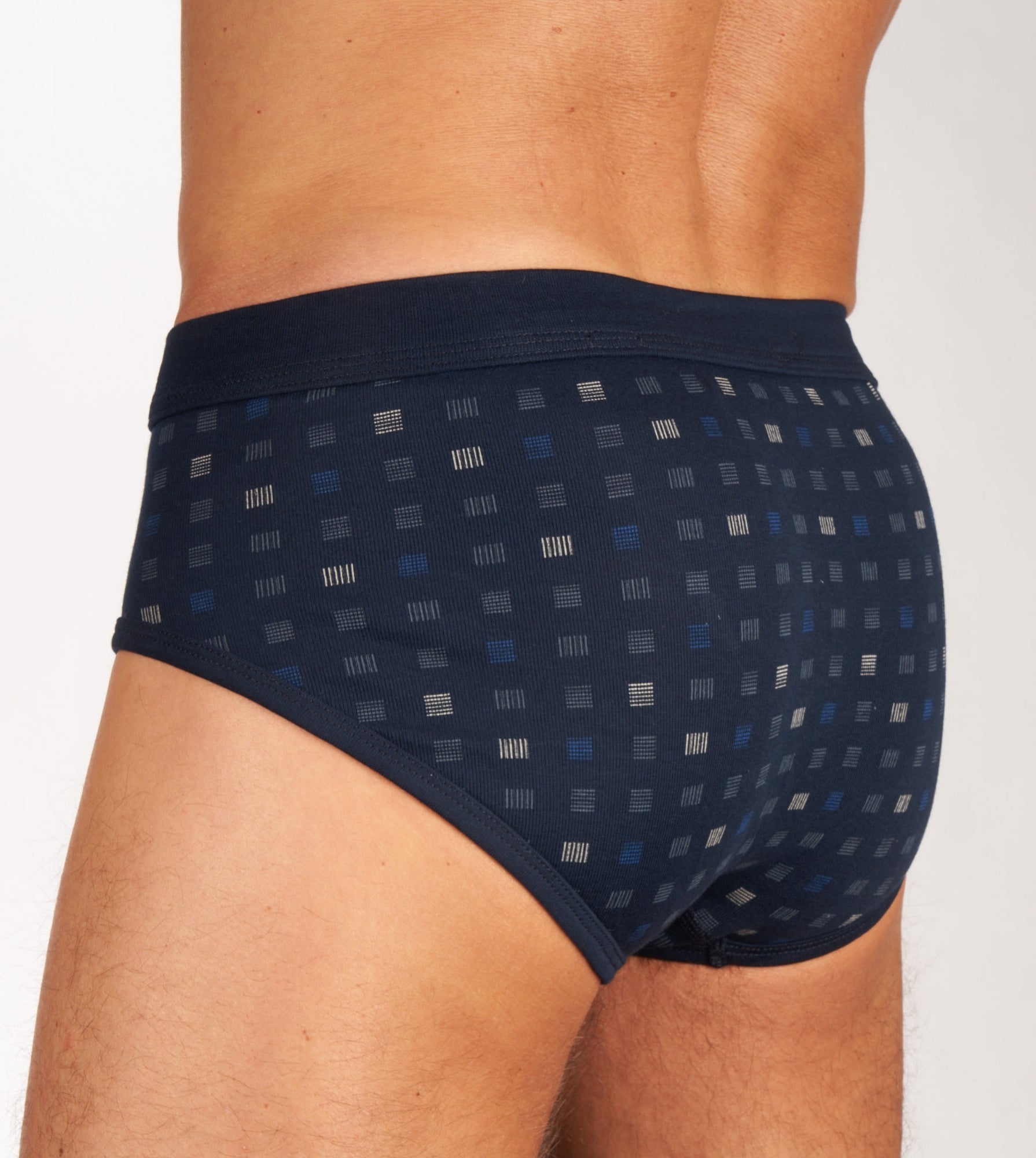 Schiesser slip 2 pack essentials sports briefs navy blue heren MyComfort24