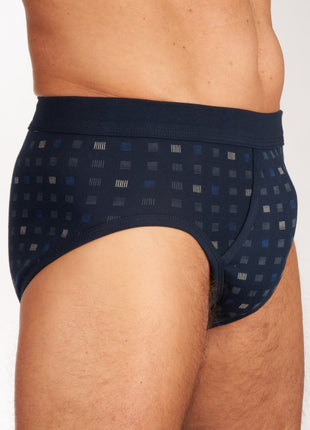 Schiesser slip 2 pack essentials sports briefs navy blue heren 225167-815 Schiesser slip lot de 2 essentials sports briefs navy blue hommes
