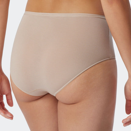 Schiesser slip 2 pack modal essentials midi panties sand dames 162893-410 Schiesser slip lot de 2 modal essentials midi panties sand femmes