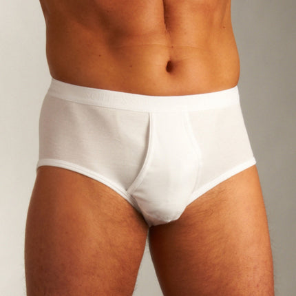 Schiesser slip 2 pack original classics 1-1 rib sports briefs white heren 005136-100 Schiesser slip lot de 2 original classics 1-1 rib sports briefs white hommes
