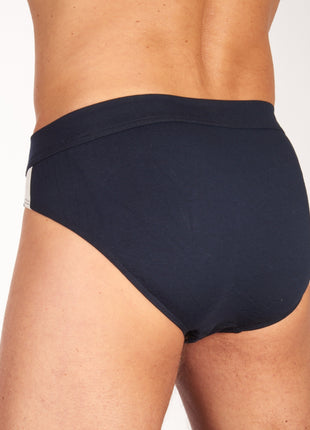Schiesser slip 3 pack 95/5 organic cotton rio briefs dark blue heren 173815-803 Schiesser slip lot de 3 95/5 organic cotton rio briefs dark blue hommes
