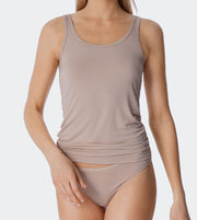 Schiesser caracos lot de 2 modal essentials tank tops sand femmes