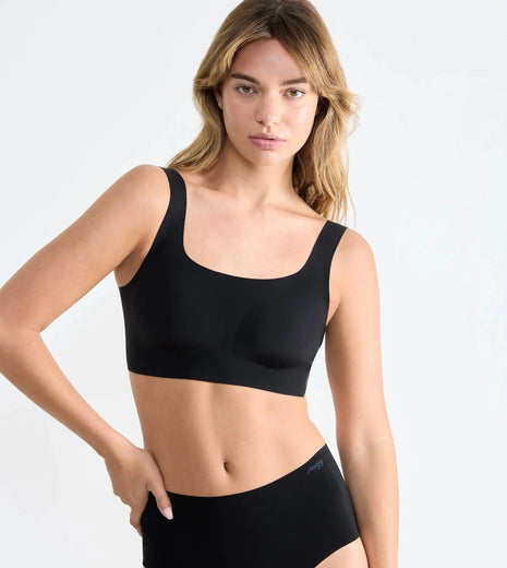 Sloggi ZERO Feel 2.0 Top black dames