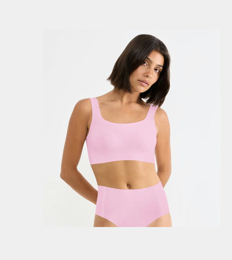 Sloggi ZERO Feel 2.0 Top floral pink dames