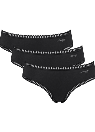 Sloggi hipster Go Crush zwart dames