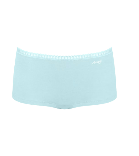 Sloggi short Go Crush short blue light dames
