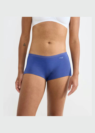 Sloggi short Go Crush short blue light dames