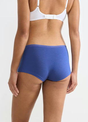 Sloggi short Go Crush short blue light dames