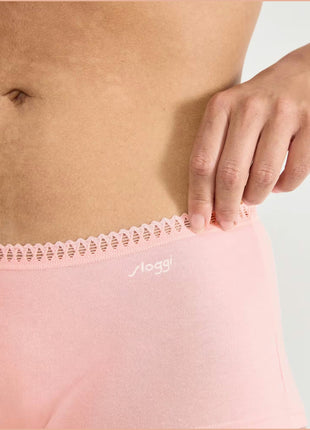 Sloggi short Go Crush short red dames