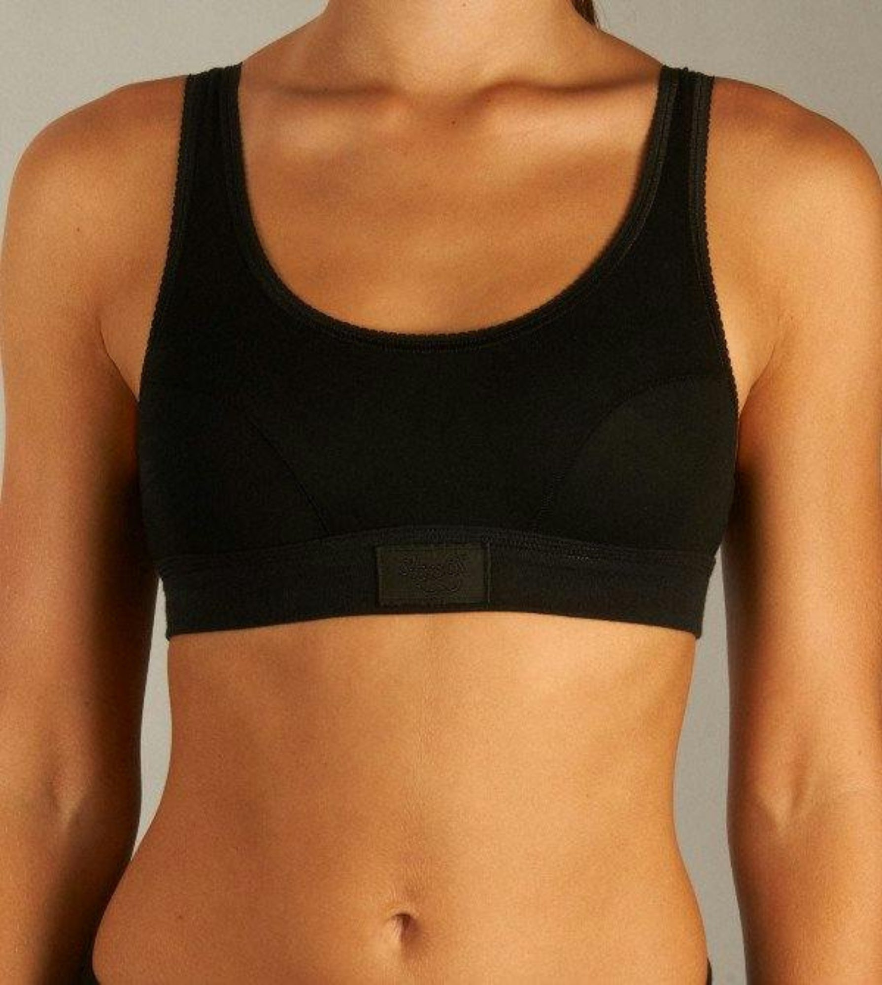 Sloggi bh topje double comfort top black dames MyComfort24