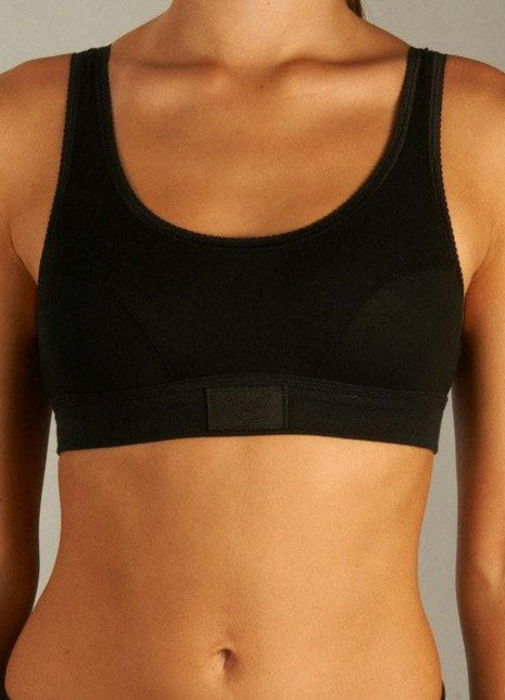 Sloggi bh topje double comfort top black dames 10022574-0004 Sloggi brassière double comfort top black femmes