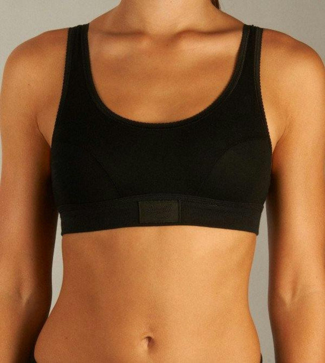 Sloggi bh topje double comfort top black dames 10022574-0004 Sloggi brassière double comfort top black femmes
