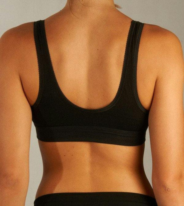 Sloggi bh topje double comfort top black dames 10022574-0004 Sloggi brassière double comfort top black femmes
