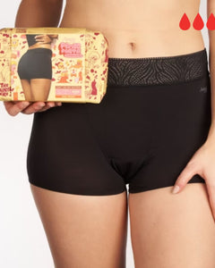Sloggi menstruatie short period pants short heavy black dames 10216172-0004 Sloggi shorty menstruel period pants short heavy black femmes

