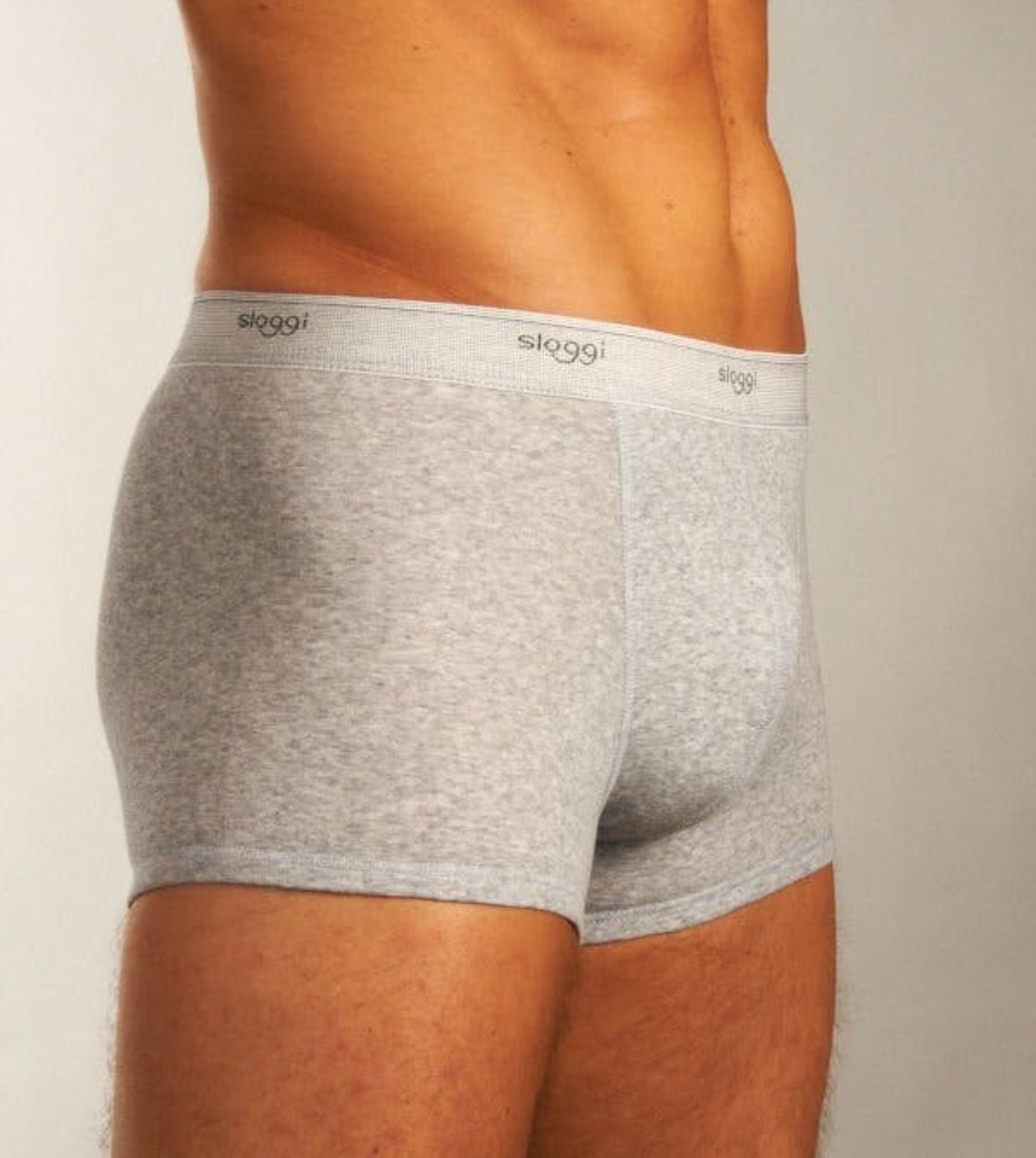 Sloggi shorts basic grey men – MyComfort24 - Main Image