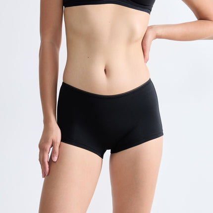 Sloggi short feel sensational black dames 10151218-0004 Sloggi shorty feel sensational black femmes