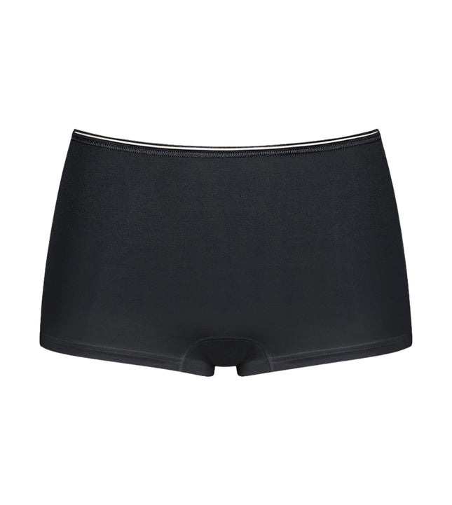 Sloggi short feel sensational black dames 10151218-0004 Sloggi shorty feel sensational black femmes