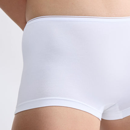 Sloggi short feel sensational white dames 10151218-0003 Sloggi shorty feel sensational white femmes