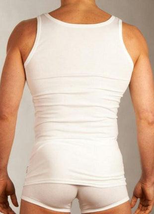 Sloggi singlet basic sh02 vest white heren 10099459-0003 Sloggi débardeur basic sh02 vest white hommes
