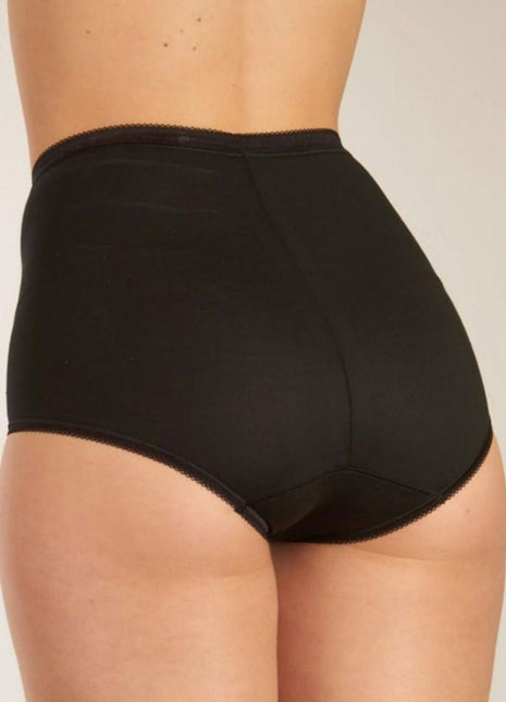 Sloggi slip basic+ maxi cotton black dames 10005037-0004 Sloggi slip basic+ maxi cotton black femmes