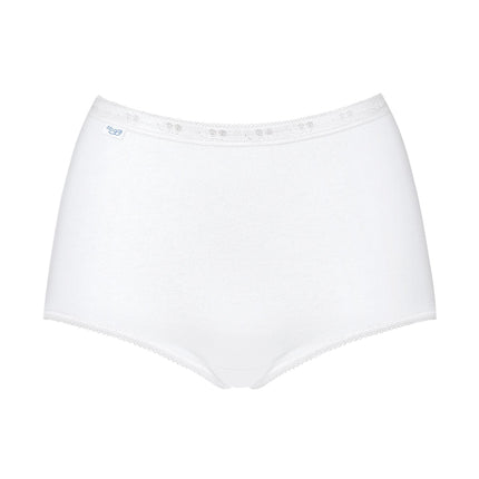 Sloggi slip basic+ maxi cotton white dames 10005037-0003 Sloggi slip basic+ maxi cotton white femmes