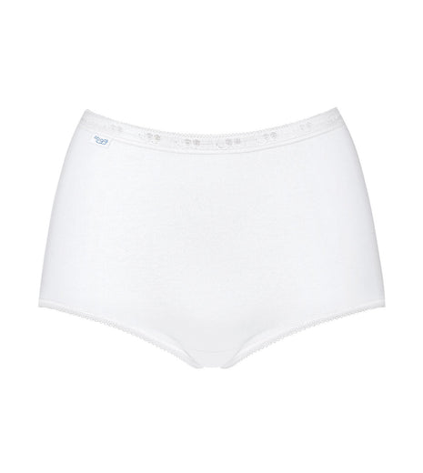 Sloggi slip basic+ maxi cotton white dames 10005037-0003 Sloggi slip basic+ maxi cotton white femmes