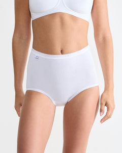 Sloggi slip basic+ maxi cotton white dames 10005037-0003 Sloggi slip basic+ maxi cotton white femmes