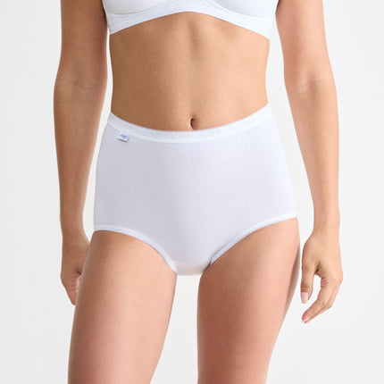 Sloggi slip basic+ maxi cotton white dames 10005037-0003 Sloggi slip basic+ maxi cotton white femmes