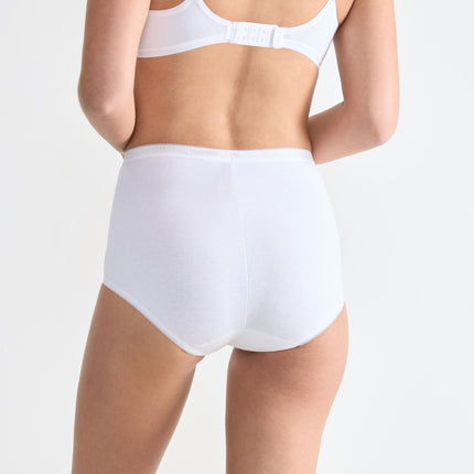 Sloggi slip basic+ maxi cotton white dames 10005037-0003 Sloggi slip basic+ maxi cotton white femmes