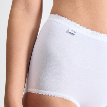 Sloggi slip basic+ maxi cotton white dames 10005037-0003 Sloggi slip basic+ maxi cotton white femmes