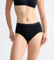Sloggi slip basic+ midi cotton black femmes