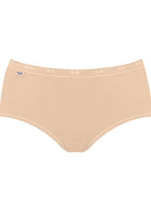 Sloggi slip basic+ midi cotton skin dames 10005038-0026 Sloggi slip basic+ midi cotton skin femmes