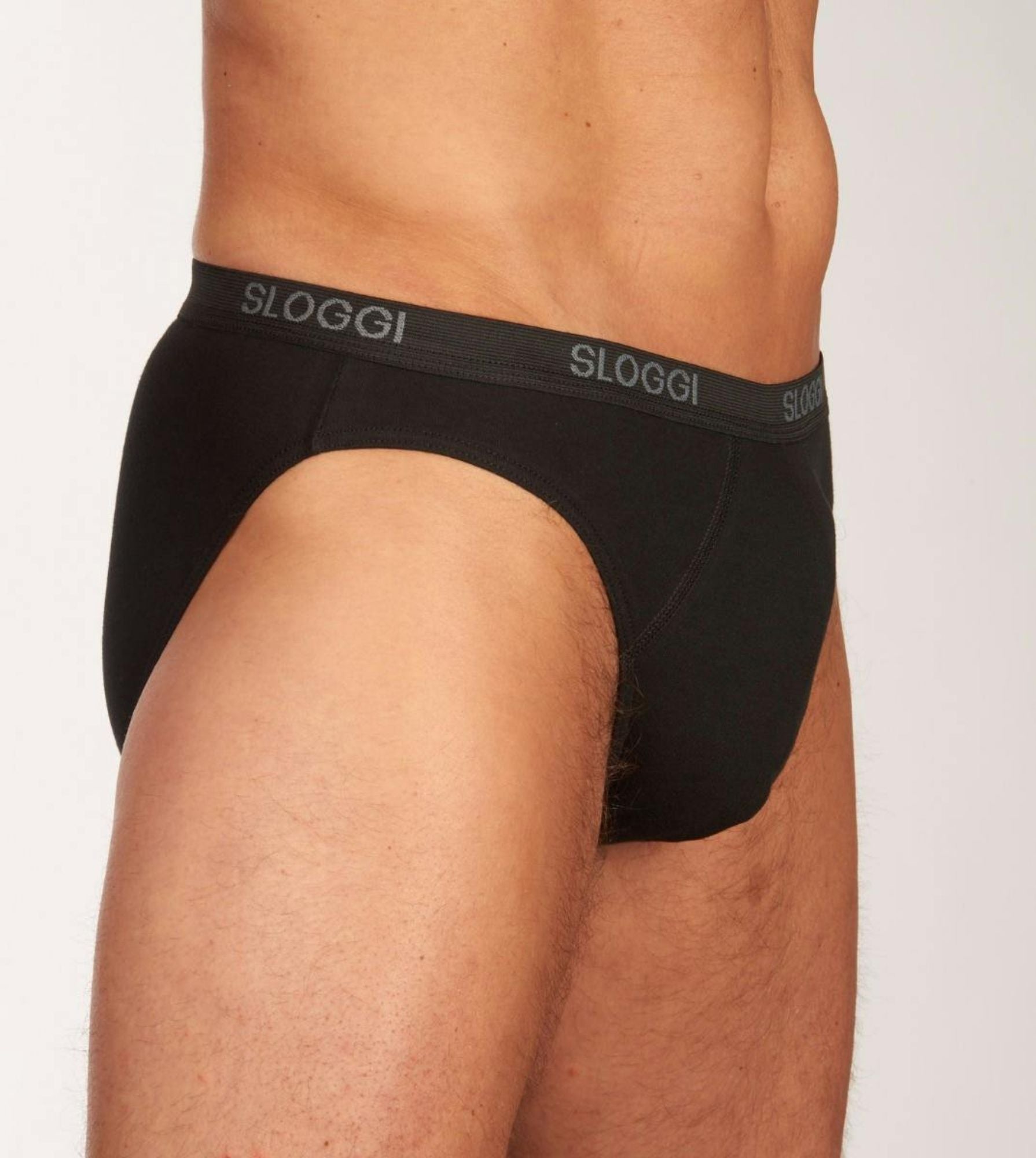 Sloggi briefs basic mini black men – MyComfort24