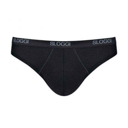 Sloggi slip basic mini black heren 10004711-0004 Sloggi slip basic mini black hommes