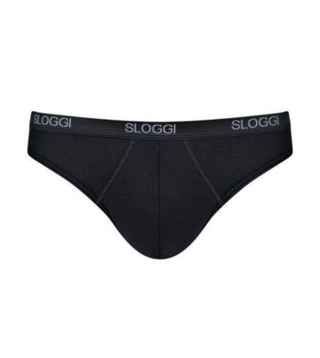 Sloggi slip basic mini black heren 10004711-0004 Sloggi slip basic mini black hommes