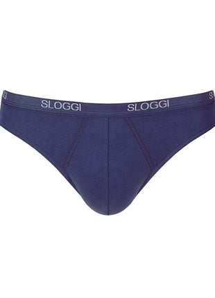 Sloggi slip basic mini night blue heren 10004711-0080 Sloggi slip basic mini night blue hommes