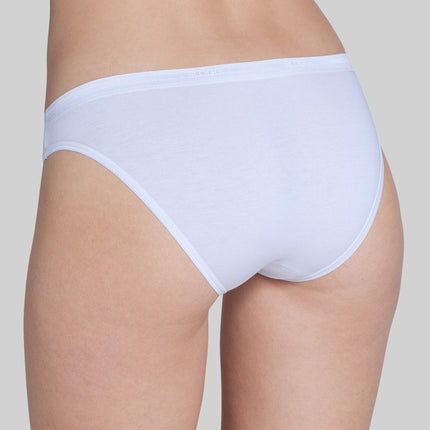 Sloggi slip basic+ mini white dames 10007644-0003 Sloggi slip basic+ mini white femmes