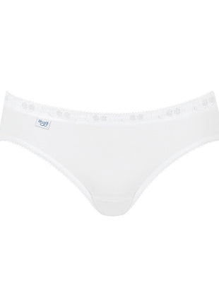 Sloggi slip basic+ mini white dames 10007644-0003 Sloggi slip basic+ mini white femmes