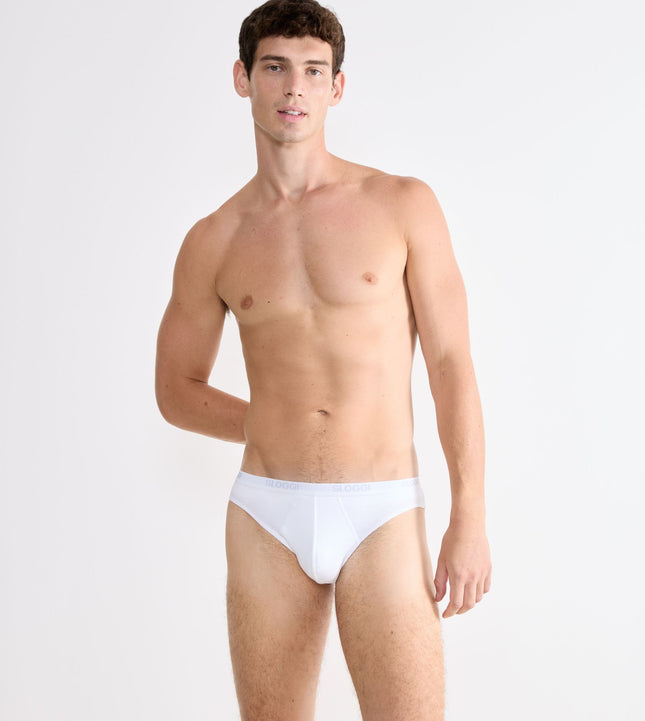 Sloggi slip basic mini white heren 10004711-0003 Sloggi slip basic mini white hommes