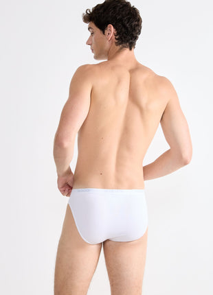 Sloggi slip basic mini white heren 10004711-0003 Sloggi slip basic mini white hommes