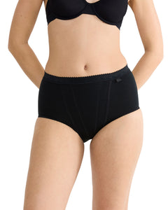 Sloggi slip control maxi black dames 10005203-0004 Sloggi slip control maxi black femmes