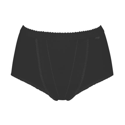 Sloggi slip control maxi black dames 10005203-0004 Sloggi slip control maxi black femmes