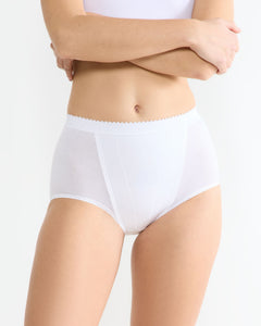 Sloggi slip control maxi white dames