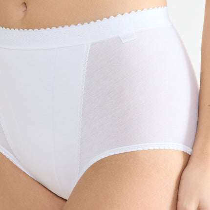 Sloggi slip control maxi white dames 10005203-0003 Sloggi slip control maxi white femmes