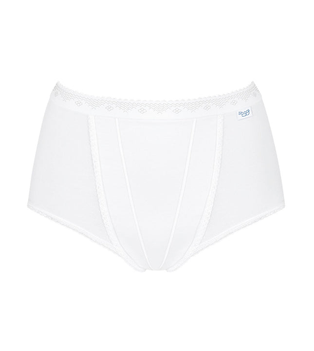 Sloggi slip control maxi white dames 10005203-0003 Sloggi slip control maxi white femmes