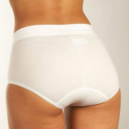 Sloggi slip double comfort maxi white dames 10010178-0003 Sloggi slip double comfort maxi white femmes

