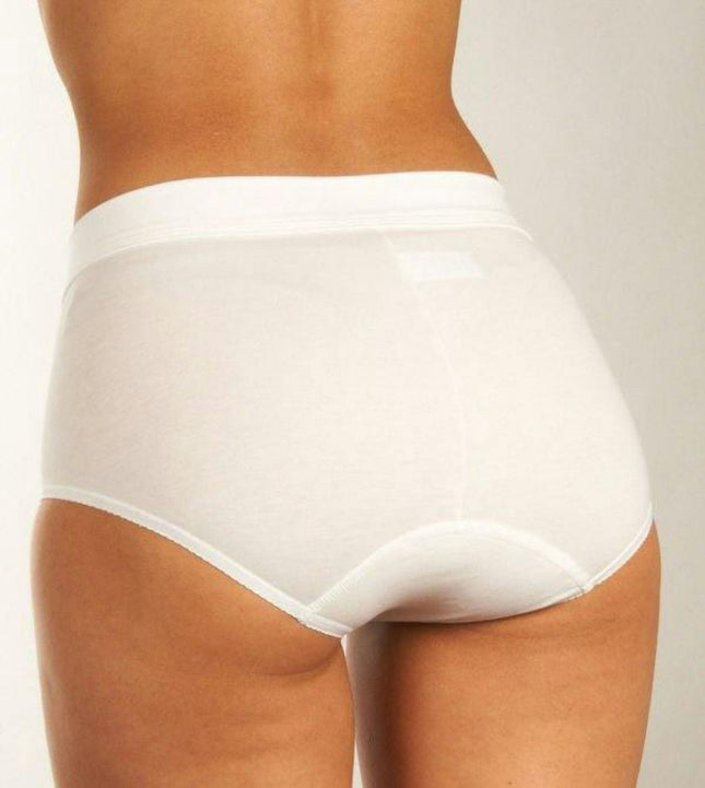 Sloggi slip double comfort maxi white dames 10010178-0003 Sloggi slip double comfort maxi white femmes
