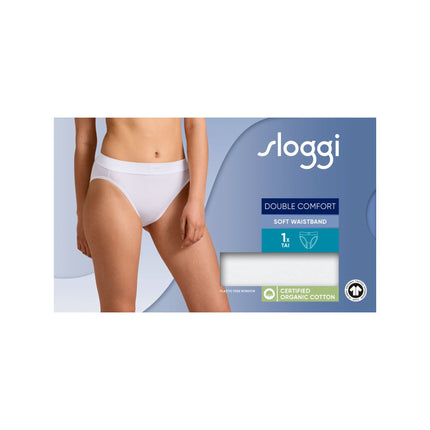 Sloggi slip double comfort t tai white dames 10222804-0003 Sloggi slip double comfort t tai white femmes