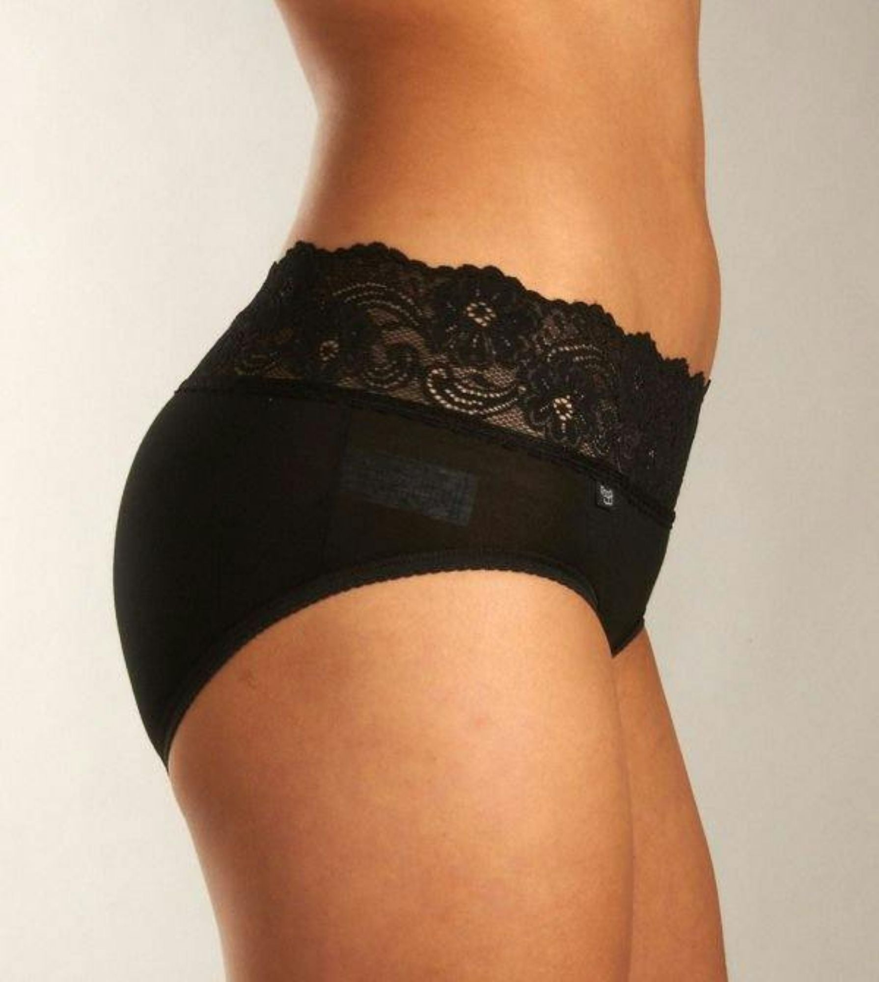 Sloggi slip romance midi black women MyComfort24